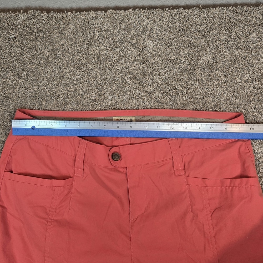 Royal Robbins Capri pants women's Size 14 Salmon Lightweight outdoors - Picture 4 of 7